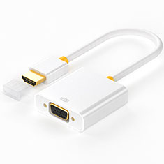 Apple MacBook Pro 15用HDMI - VGA アクティブ変換ケーブルアダプタ H02 ホワイト