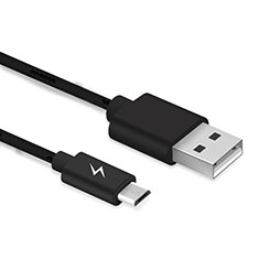 USB 2.0ケーブル 充電ケーブルAndroidユニバーサル A03 ブラック