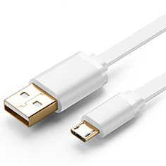Vivo Y12s用USB 2.0ケーブル 充電ケーブルAndroidユニバーサル A09 ホワイト