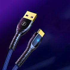 Oppo Find X7 Ultra 5G用Type-Cケーブル 充電ケーブルAndroidユニバーサル 5A H02 ブラック