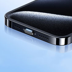 Huawei Mate 30 5G用アンチ ダスト プラグ キャップ ストッパー USB-C Android Type-Cユニバーサル H01 ダークグレー