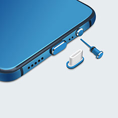 Huawei Enjoy 8用アンチ ダスト プラグ キャップ ストッパー USB-C Android Type-Cユニバーサル H05 ネイビー