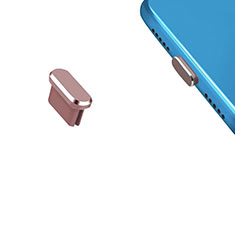 Samsung Galaxy S4 Zoom用アンチ ダスト プラグ キャップ ストッパー USB-C Android Type-Cユニバーサル H13 ローズゴールド
