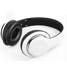 Huawei P Smart用Bluetoothヘッドセットワイヤレス ヘッドホンイヤホン ステレオ H69 ホワイト