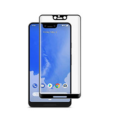 Google Pixel 3 XL用強化ガラス フル液晶保護フィルム グーグル ブラック