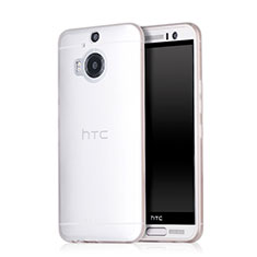 HTC One M9 Plus用極薄ケース クリア透明 プラスチック HTC ホワイト