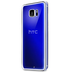 HTC U Ultra用極薄ソフトケース シリコンケース 耐衝撃 全面保護 クリア透明 カバー HTC クリア