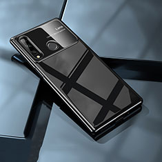 Huawei Enjoy 10 Plus用ハードケース プラスチック 質感もマット カバー M01 ファーウェイ ブラック