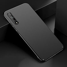 Huawei Enjoy 10S用ハードケース プラスチック 質感もマット カバー M01 ファーウェイ ブラック