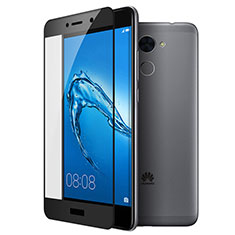 Huawei Enjoy 7 Plus用強化ガラス フル液晶保護フィルム F01 ファーウェイ ブラック