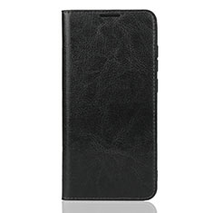 Huawei Enjoy 9用手帳型 レザーケース スタンド カバー L04 ファーウェイ ブラック