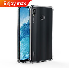 Huawei Enjoy Max用極薄ソフトケース シリコンケース 耐衝撃 全面保護 クリア透明 T04 ファーウェイ クリア