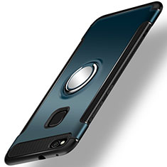 Huawei GR3 (2017)用ハイブリットバンパーケース プラスチック アンド指輪 兼シリコーン カバー ファーウェイ グリーン