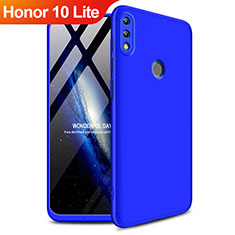 Huawei Honor 10 Lite用ハードケース プラスチック 質感もマット 前面と背面 360度 フルカバー ファーウェイ ネイビー
