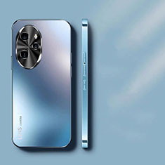 Huawei Honor 100 Pro 5G用ハードケース プラスチック 質感もマット カバー TB3 ファーウェイ ブルー