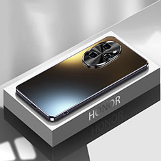 Huawei Honor 100 Pro 5G用ハードケース プラスチック 質感もマット カバー TB2 ファーウェイ ブラック