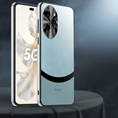 Huawei Honor 100 Pro 5G用ハードケース プラスチック 質感もマット カバー AT2 ファーウェイ シアン