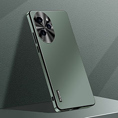 Huawei Honor 100 Pro 5G用ハードケース プラスチック 質感もマット カバー AT1 ファーウェイ グリーン
