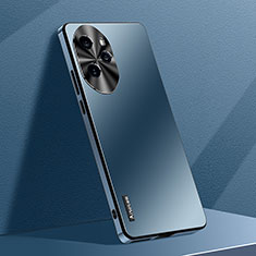 Huawei Honor 100 Pro 5G用ハードケース プラスチック 質感もマット カバー AT1 ファーウェイ ネイビー