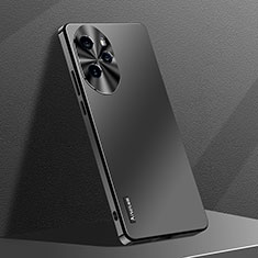 Huawei Honor 100 Pro 5G用ハードケース プラスチック 質感もマット カバー AT1 ファーウェイ ブラック