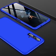 Huawei Honor 20用ハードケース プラスチック 質感もマット 前面と背面 360度 フルカバー P01 ファーウェイ ネイビー