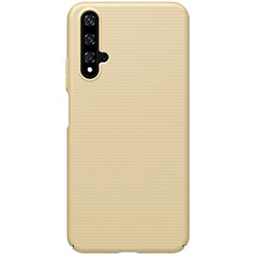Huawei Honor 20用ハードケース プラスチック 質感もマット カバー P01 ファーウェイ ゴールド