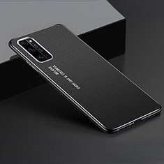 Huawei Honor 30 Pro+ Plus用ケース 高級感 手触り良い アルミメタル 製の金属製 カバー ファーウェイ ブラック