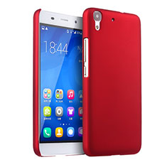 Huawei Honor 4A用ハードケース プラスチック 質感もマット ファーウェイ レッド
