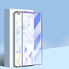 Huawei Honor 50 5G用強化ガラス フル液晶保護フィルム アンチグレア ブルーライト ファーウェイ ブラック