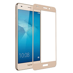 Huawei Honor 5C用強化ガラス フル液晶保護フィルム ファーウェイ ゴールド