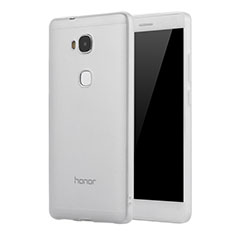 Huawei Honor 5X用極薄ソフトケース シリコンケース 耐衝撃 全面保護 S01 ファーウェイ クリア