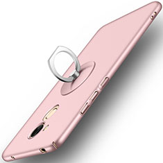 Huawei Honor 6A用ハードケース プラスチック 質感もマット アンド指輪 ファーウェイ ピンク