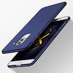 Huawei Honor 6X用ハードケース プラスチック 質感もマット ファーウェイ ネイビー
