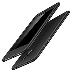 Huawei Honor 7用ハードケース プラスチック 質感もマット 前面と背面 360度 フルカバー ファーウェイ ブラック
