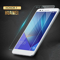Huawei Honor 7 Dual SIM用強化ガラス 液晶保護フィルム T02 ファーウェイ クリア