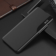 Huawei Honor 70 5G用手帳型 レザーケース スタンド カバー QH3 ファーウェイ ブラック