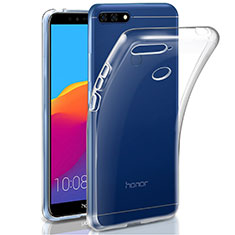 Huawei Honor 7A用極薄ソフトケース シリコンケース 耐衝撃 全面保護 クリア透明 カバー ファーウェイ クリア
