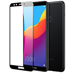 Huawei Honor 7C用強化ガラス フル液晶保護フィルム F05 ファーウェイ ブラック