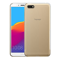 Huawei Honor 7S用極薄ソフトケース シリコンケース 耐衝撃 全面保護 クリア透明 T05 ファーウェイ クリア
