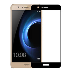 Huawei Honor 8用強化ガラス フル液晶保護フィルム F03 ファーウェイ ブラック