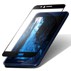 Huawei Honor 8用強化ガラス フル液晶保護フィルム F04 ファーウェイ ブラック