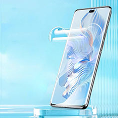 Huawei Honor 80 Pro 5G用高光沢 液晶保護フィルム フルカバレッジ画面 F02 ファーウェイ クリア