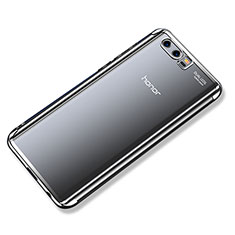 Huawei Honor 9 Premium用極薄ソフトケース シリコンケース 耐衝撃 全面保護 クリア透明 H02 ファーウェイ シルバー