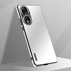 Huawei Honor 90 5G用ハードケース プラスチック 質感もマット カバー AT1 ファーウェイ ホワイト