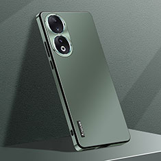 Huawei Honor 90 5G用ハードケース プラスチック 質感もマット カバー AT1 ファーウェイ グリーン