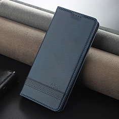 Huawei Honor 90 Lite 5G用手帳型 レザーケース スタンド カバー YZ2 ファーウェイ ネイビー