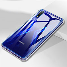 Huawei Honor 9X用極薄ソフトケース シリコンケース 耐衝撃 全面保護 クリア透明 T04 ファーウェイ クリア