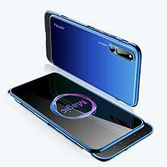 Huawei Honor Magic 2用ハードケース プラスチック 質感もマット 前面と背面 360度 フルカバー M02 ファーウェイ ネイビー