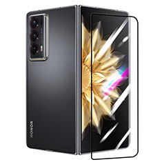 Huawei Honor Magic V2 Ultimate 5G用強化ガラス フル液晶保護フィルム ファーウェイ ブラック