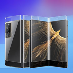 Huawei Honor Magic Vs 5G用高光沢 液晶保護フィルム 背面保護フィルム同梱 F07 ファーウェイ クリア